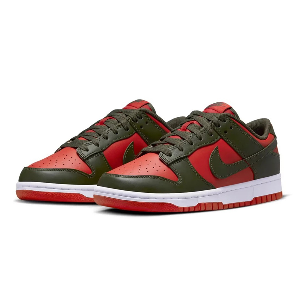 Nike Dunk Low Mystic Red Cargo Khaki 工裝卡其 神秘紅 DV0833-600