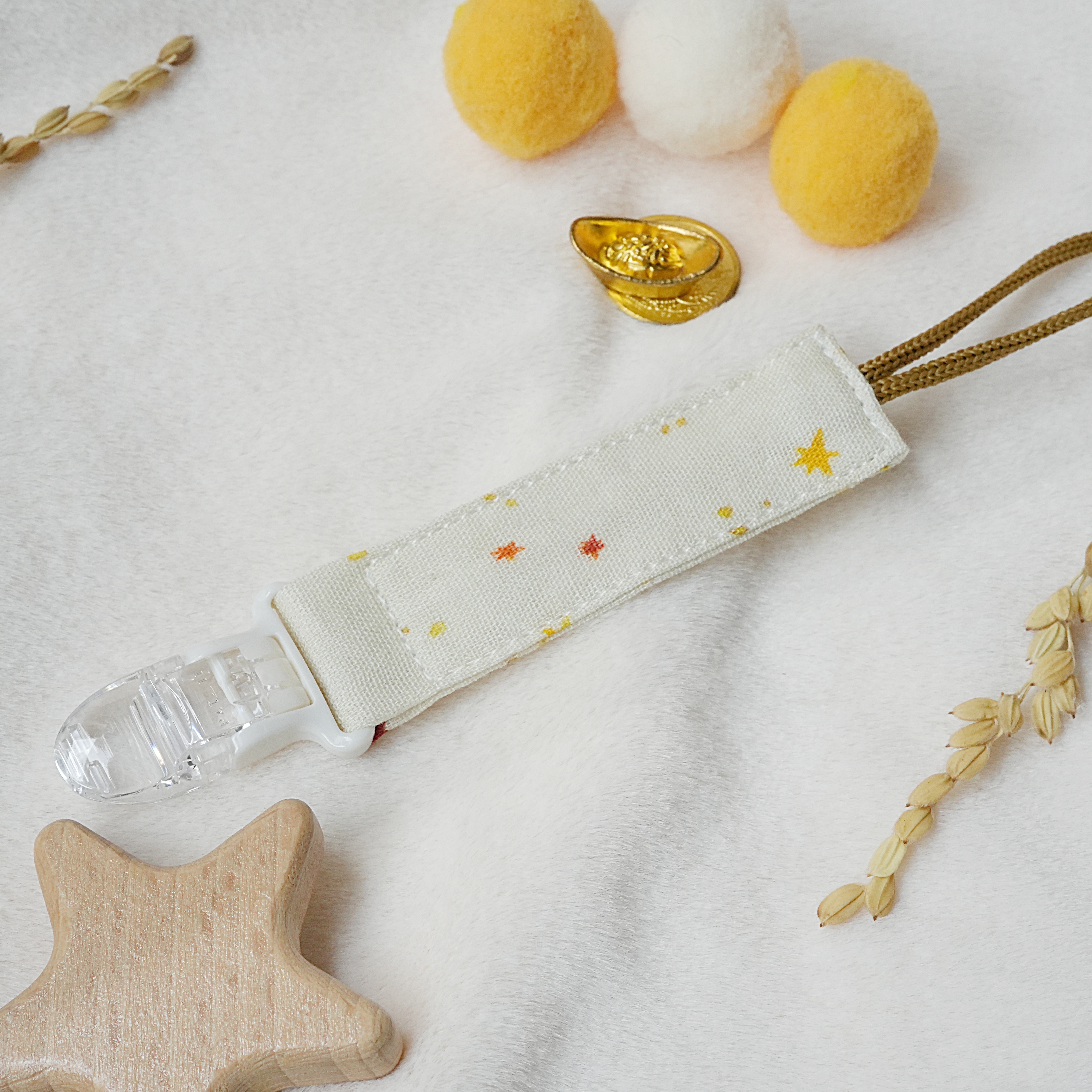 Hi Y.P store-短版鱷魚夾-幸運星