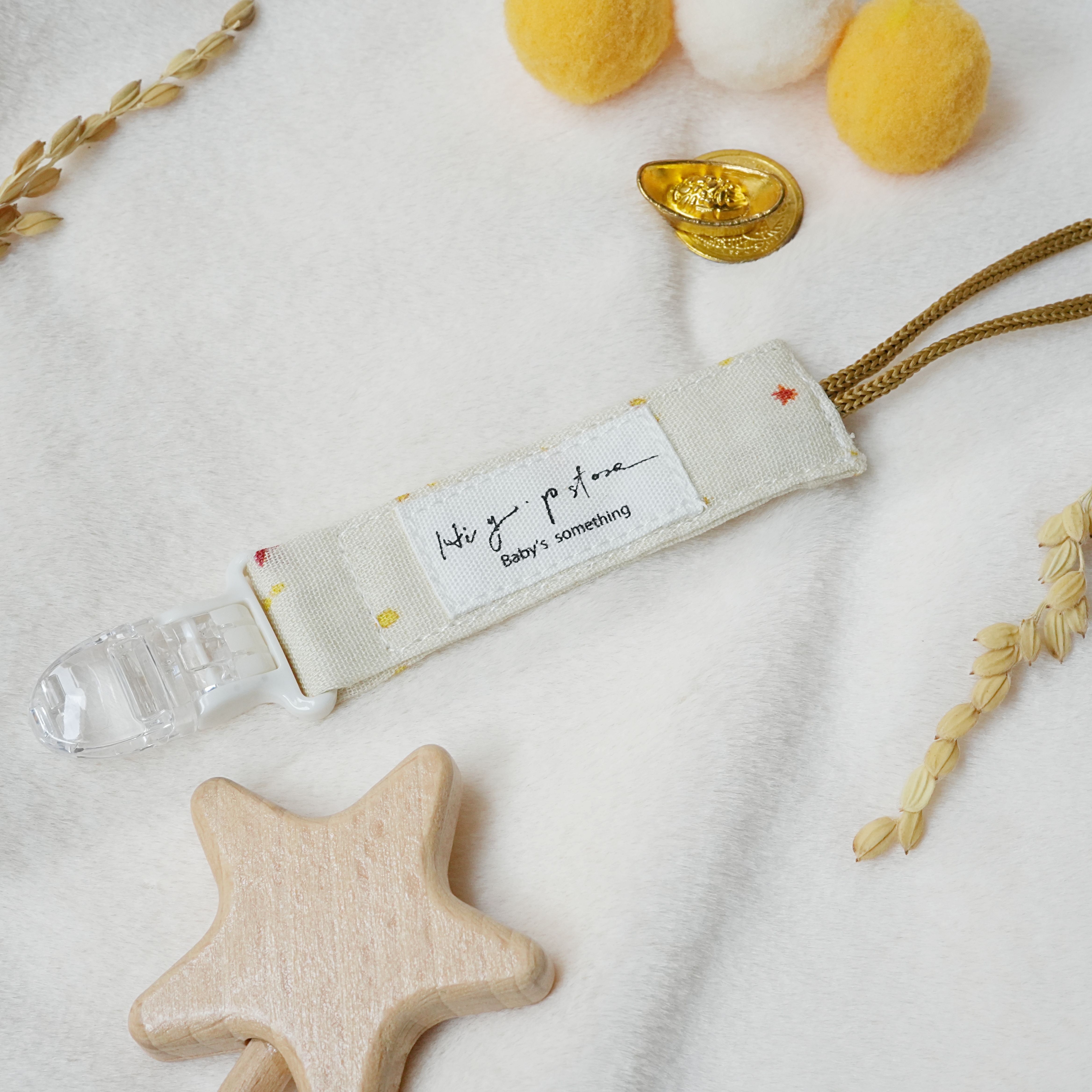 Hi Y.P store-短版鱷魚夾-幸運星