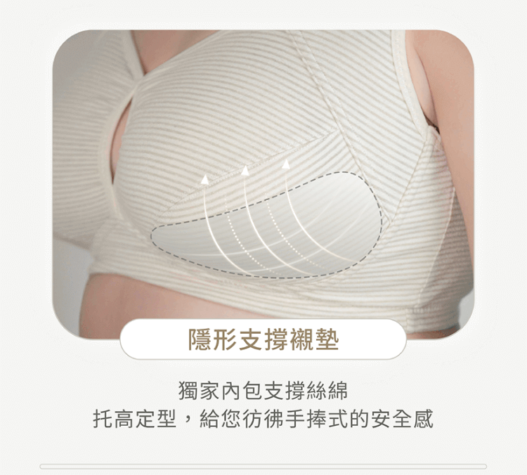 無鋼圈內衣，隱形支撐襯墊，支撐胸部重量