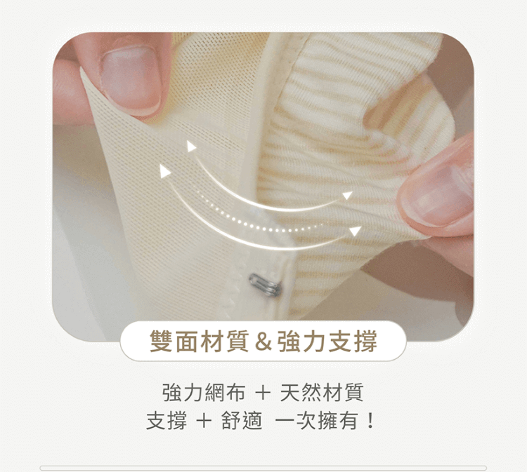 無鋼圈內衣，雙面材質，支撐又舒適
