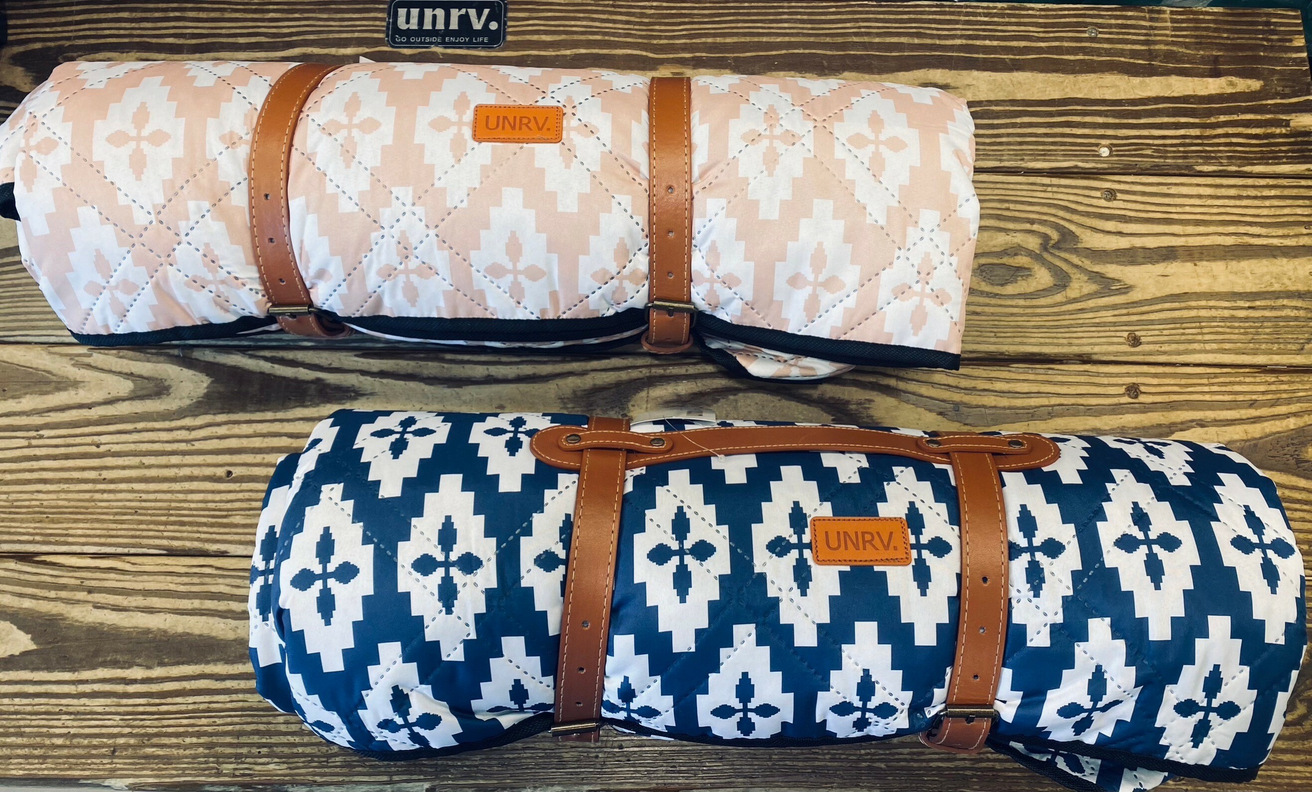 unrv.健康地墊(海貝色/經典藍)