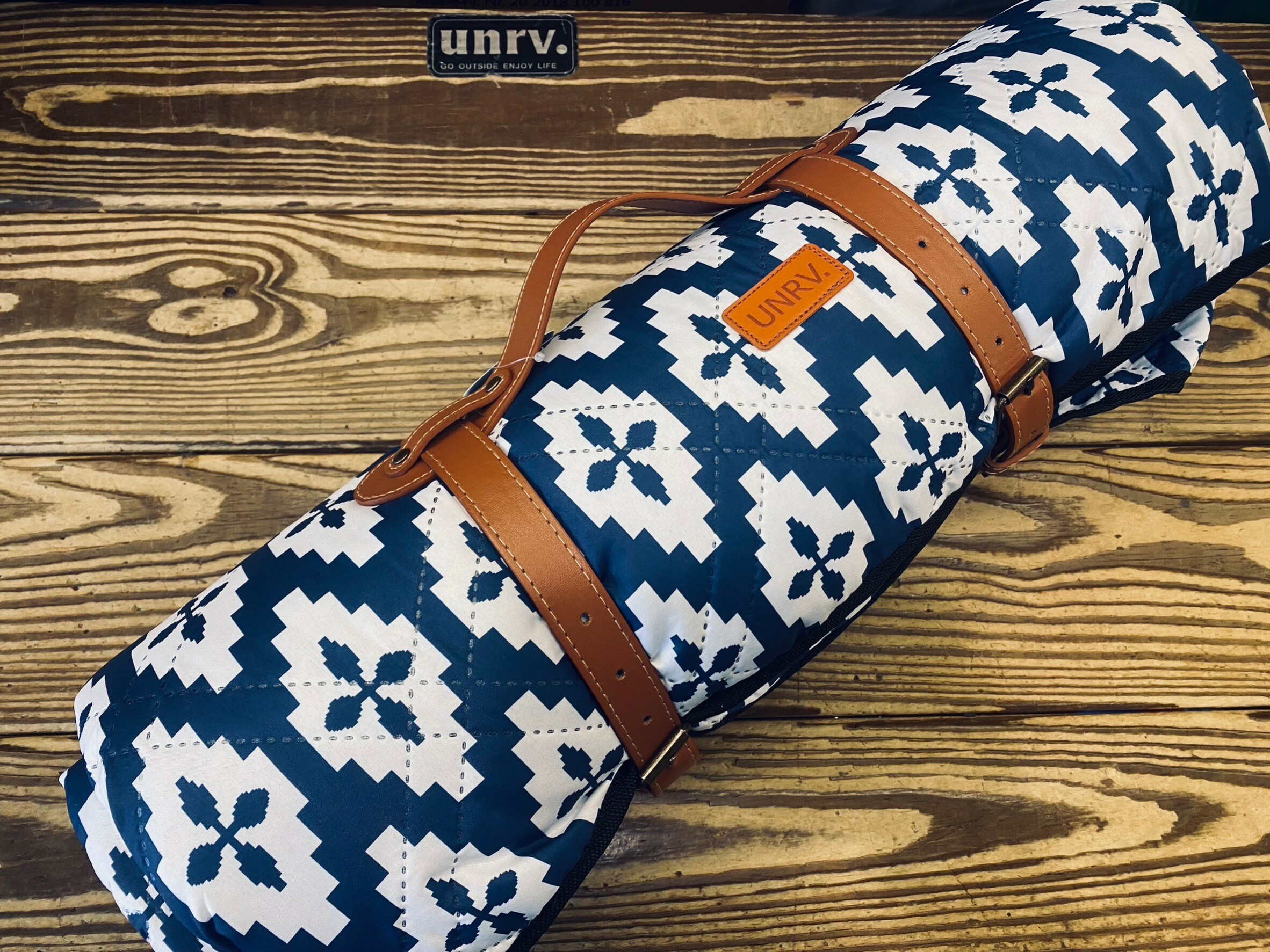 unrv.健康地墊(海貝色/經典藍)