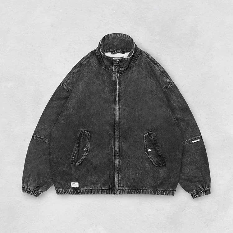 B-SIDE DENIM HARRINGTON JKT
