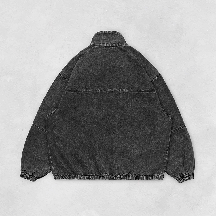 B-SIDE DENIM HARRINGTON JKT