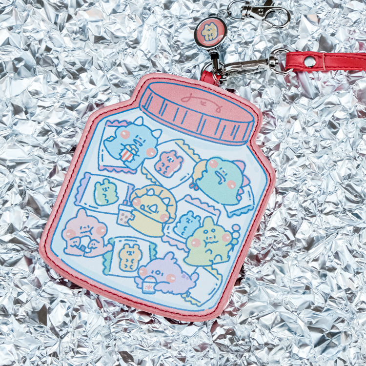 狗狗的小跳步，繪蹦砰｜毛毛票卡夾｜糖果罐