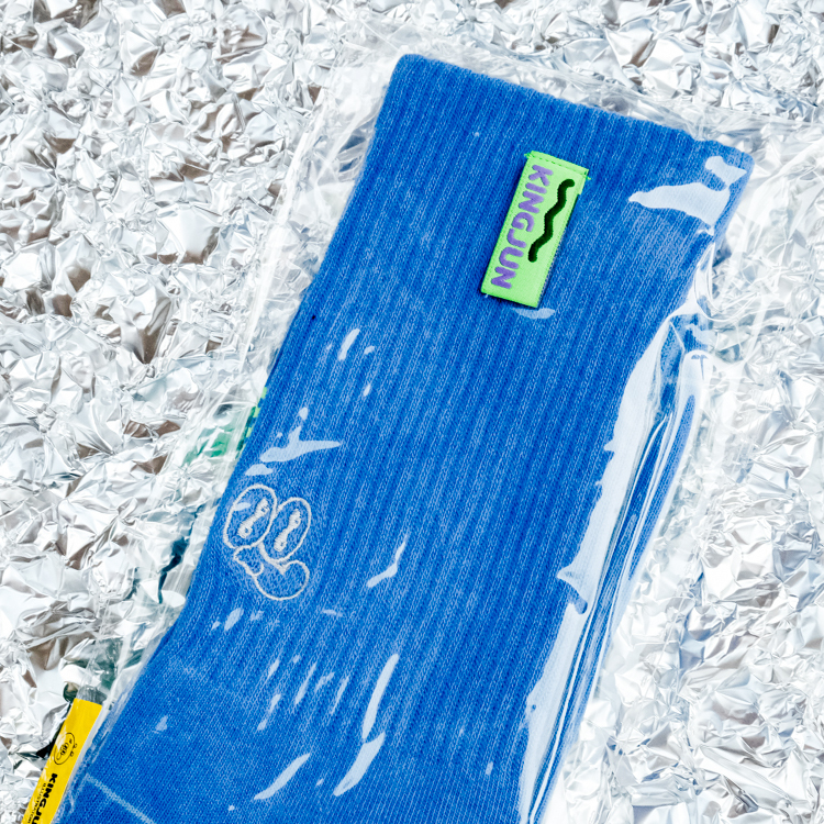 Kingjun｜襪子｜寶藍