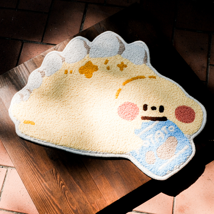 狗狗的小跳步，繪蹦砰｜毛毛地毯｜洋芋片劍龍