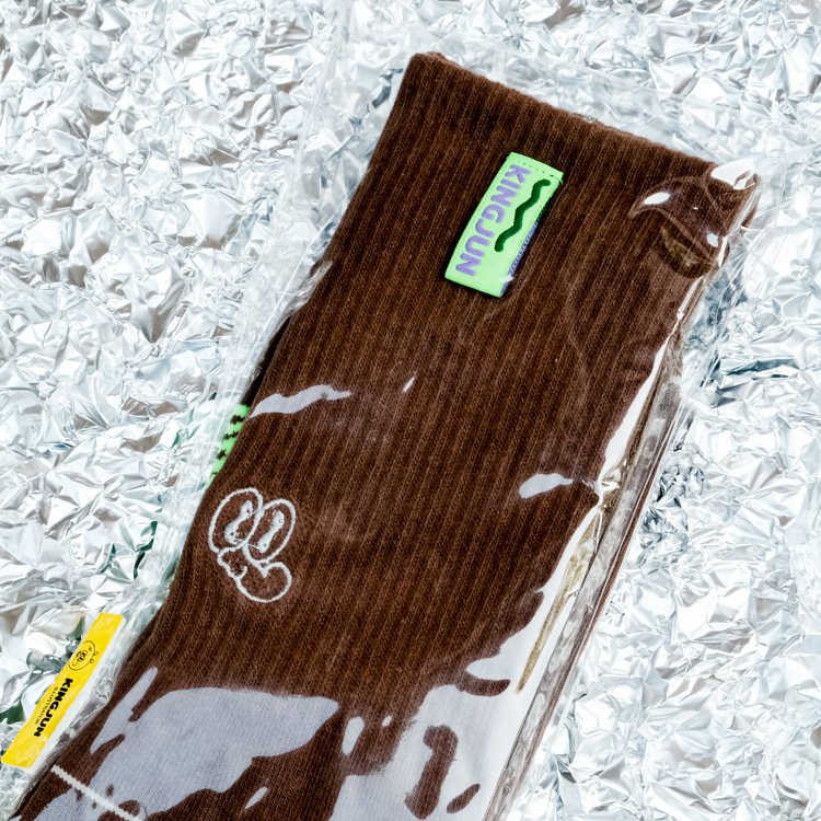 Kingjun｜襪子｜咖啡