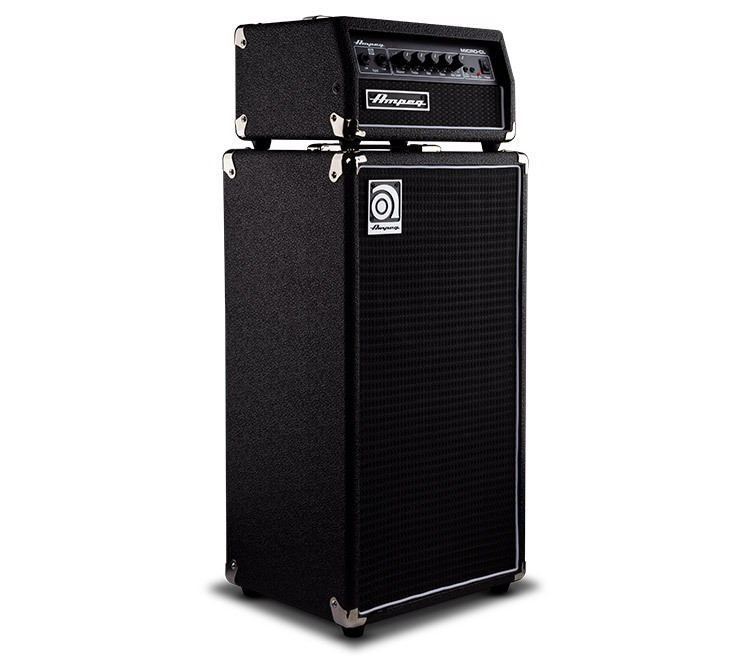 【現貨供應中】Ampeg Micro-CL 2x10" 100瓦 電貝斯 Stack 音箱（音箱頭＋箱體） 第 4 張圖片｜三峽吉他 / Bass