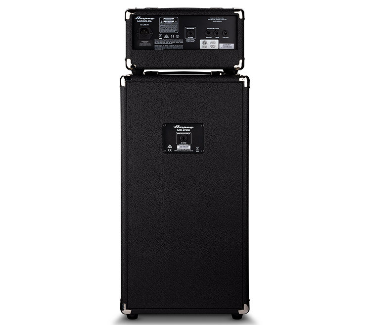 【現貨供應中】Ampeg Micro-CL 2x10" 100瓦 電貝斯 Stack 音箱（音箱頭＋箱體） 第 3 張圖片｜三峽吉他 / Bass