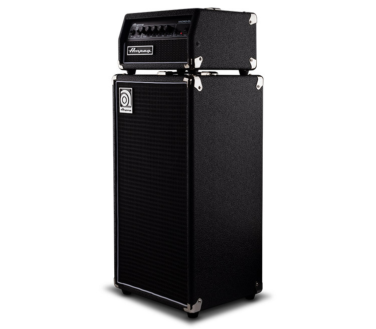【現貨供應中】Ampeg Micro-CL 2x10" 100瓦 電貝斯 Stack 音箱（音箱頭＋箱體）