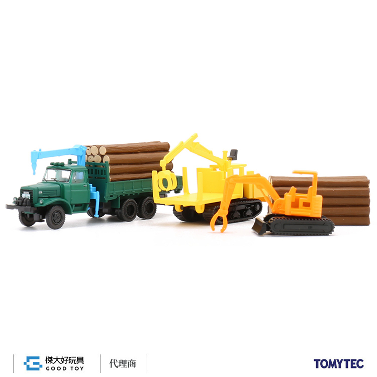 TOMYTEC 307884 卡車系列 原木運輸組 (3輛)
