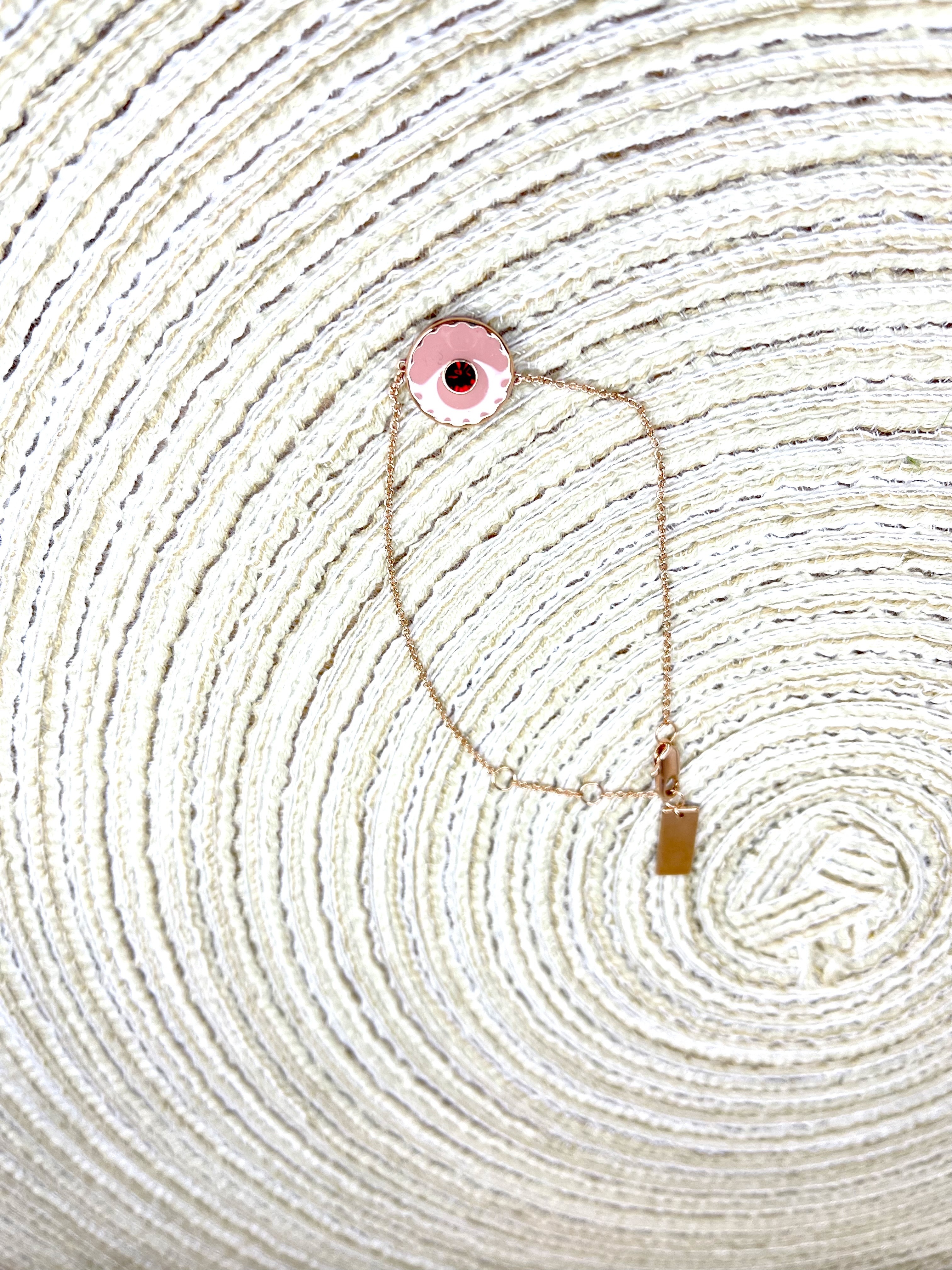 Marc Jacobs Circle Logo Bracelet with stud