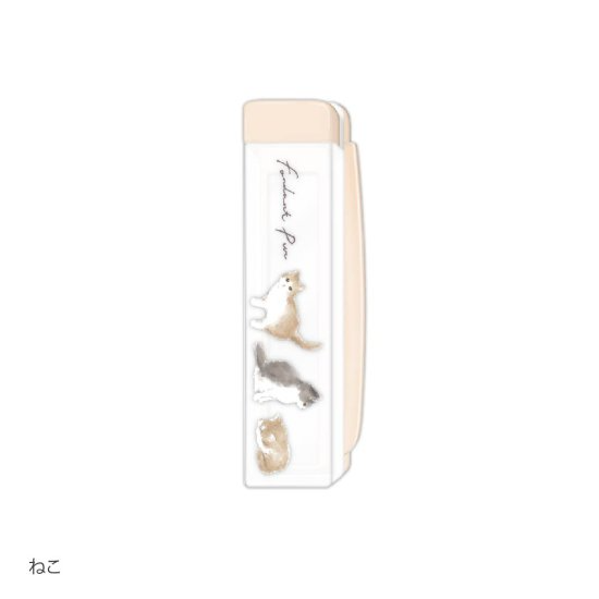 動物圖案梳連鏡 (貓/龍貓)