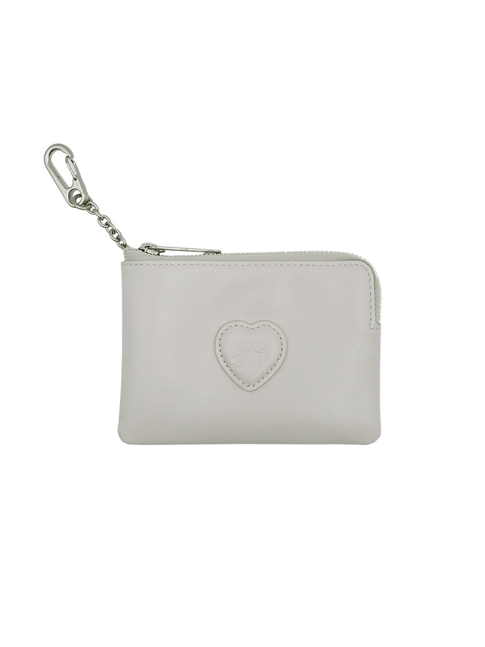 [MARGESHERWOOD] HEART ZIPPER WALLET