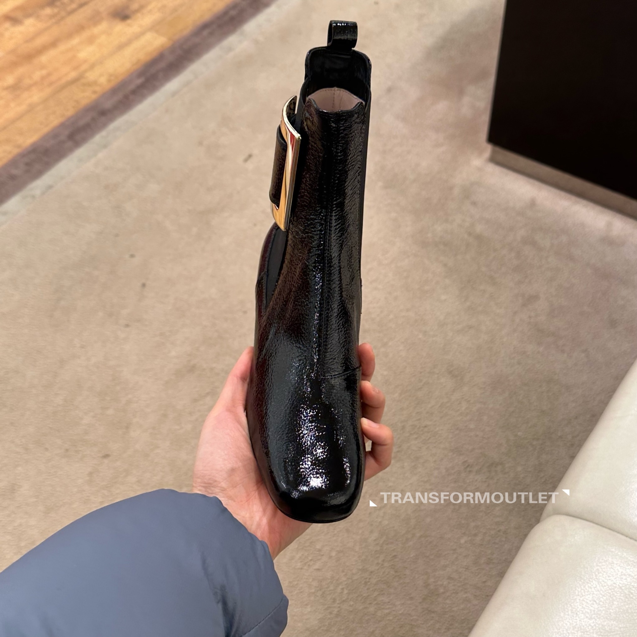 Roger Vivier Tres Vivier Chelsea boots black