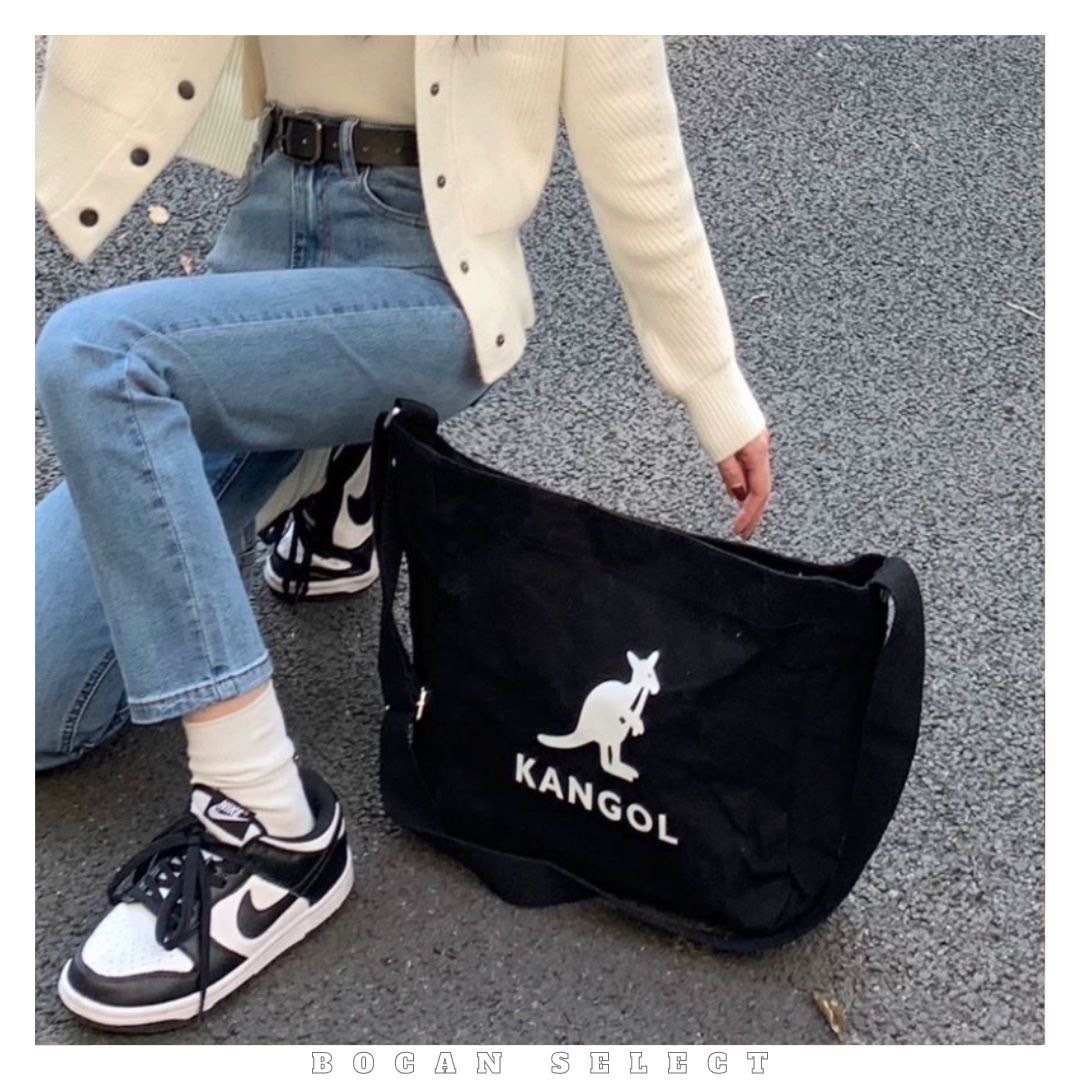 KANGOL 帆布袋 購物袋 環保袋