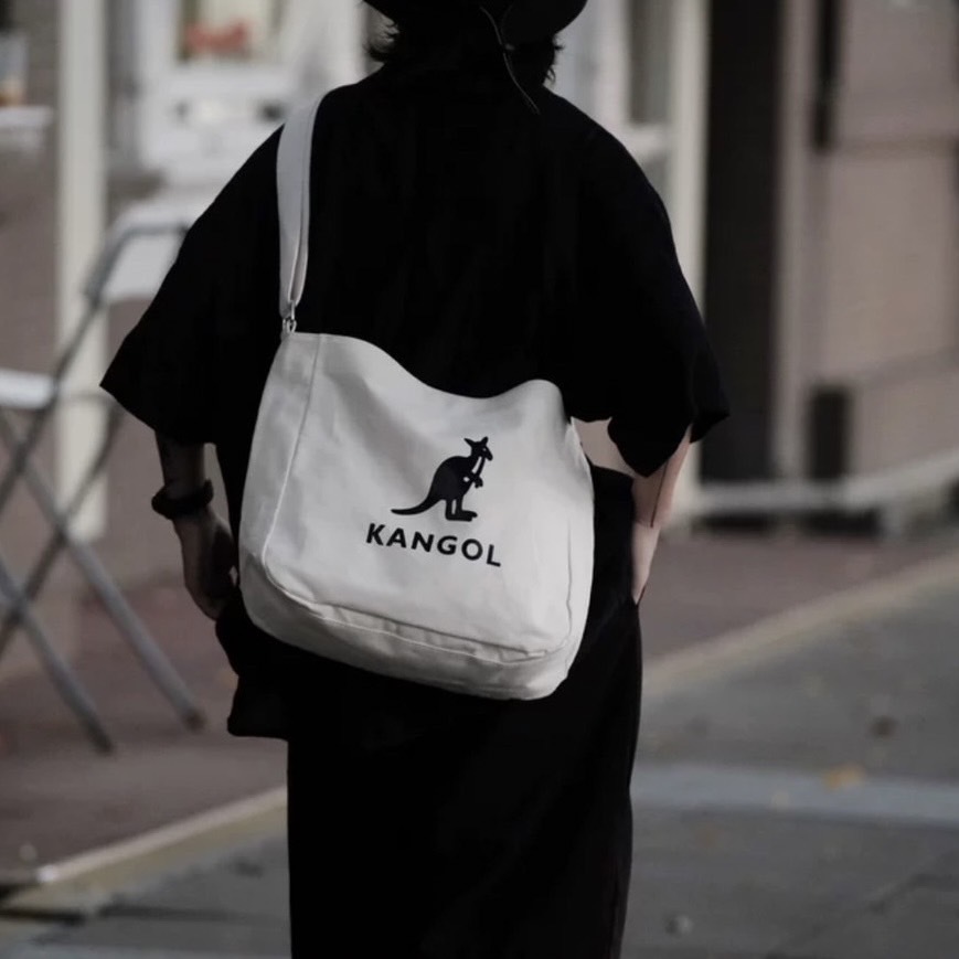 KANGOL 帆布袋 購物袋 環保袋