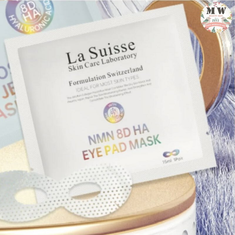 La Suisse 8D玻尿酸抗皺美白眼膜 10對