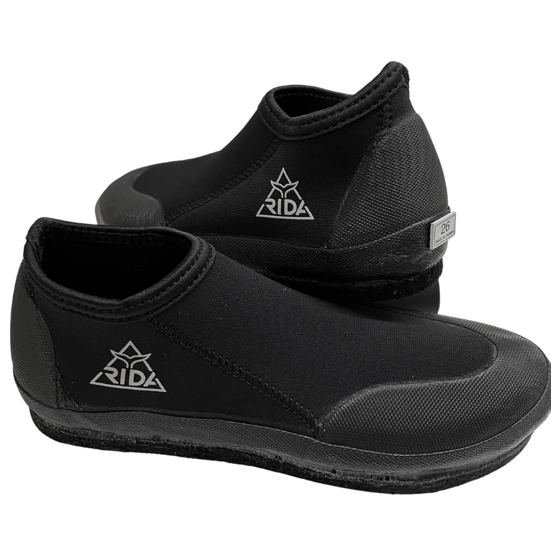 RIDA LOGO短筒套鞋 毛氈底