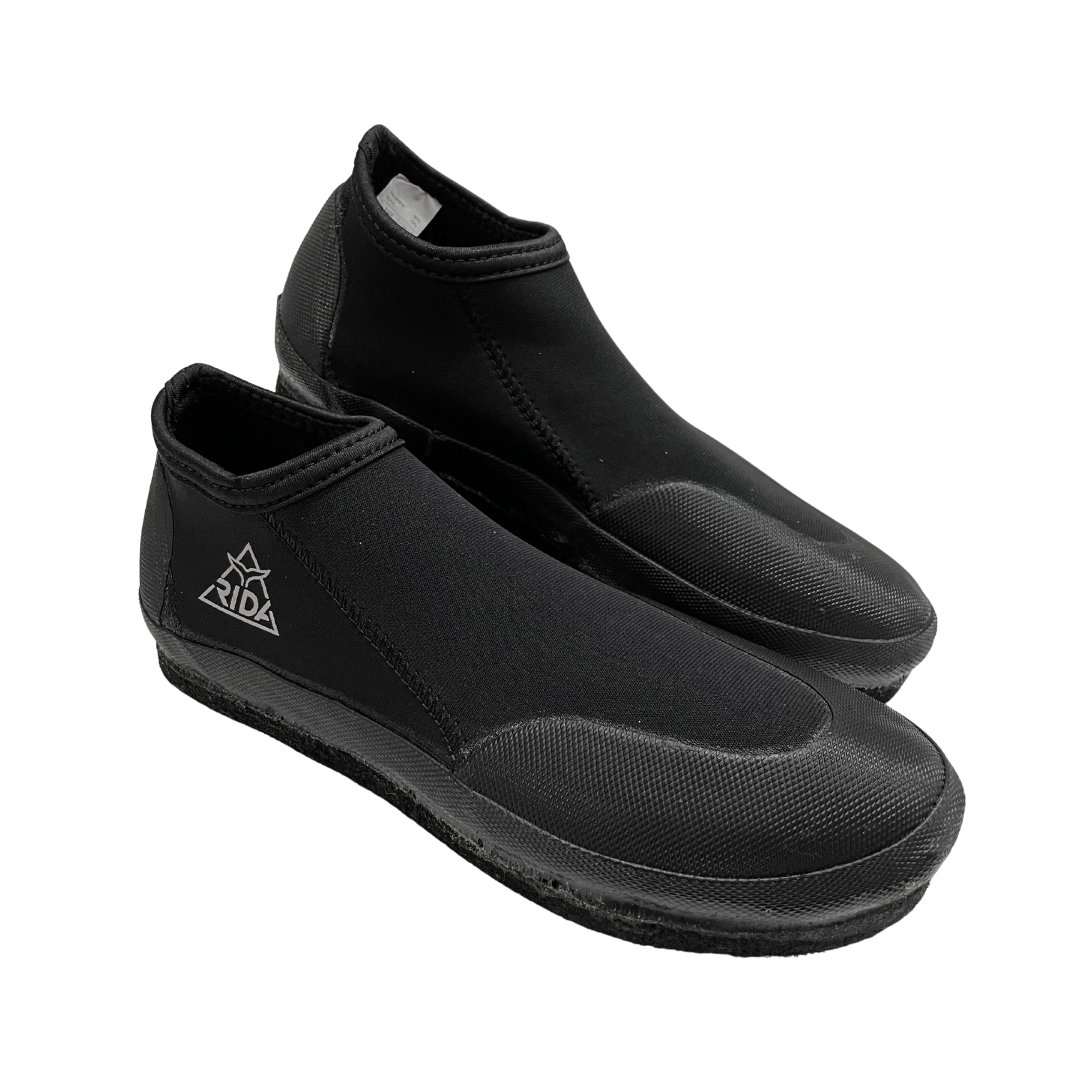 RIDA LOGO短筒套鞋 毛氈底