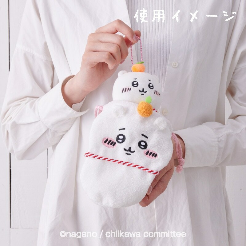 現貨｜Chiikawa Mochi Mochi 鏡餅索繩袋