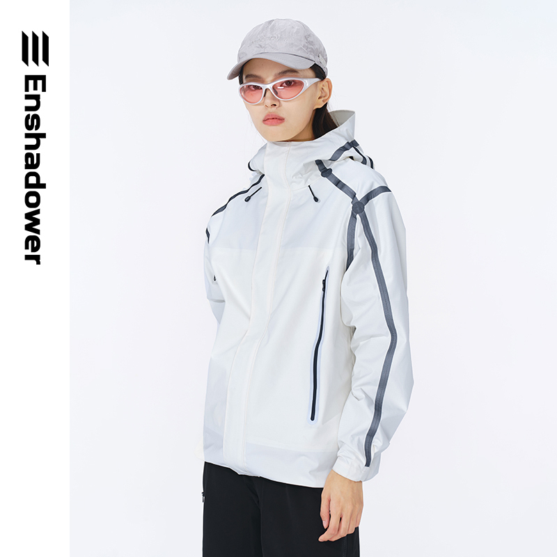 ENshadower隱蔽者流光反壓膠衝鋒衣
