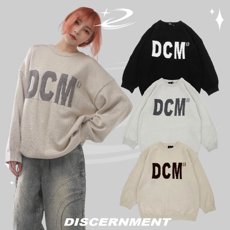 DISCERNMENT DCM KNIT PULLOVER 針織 毛衣 緹花 針織衫 (3 COLOR)