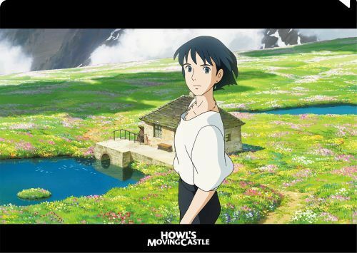 A4透明文件夾 名場景系列 霍爾的移動城堡 高原上的霍爾