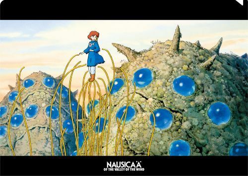 A4透明文件夾 名場景系列 風之谷 娜烏西卡和王蟲