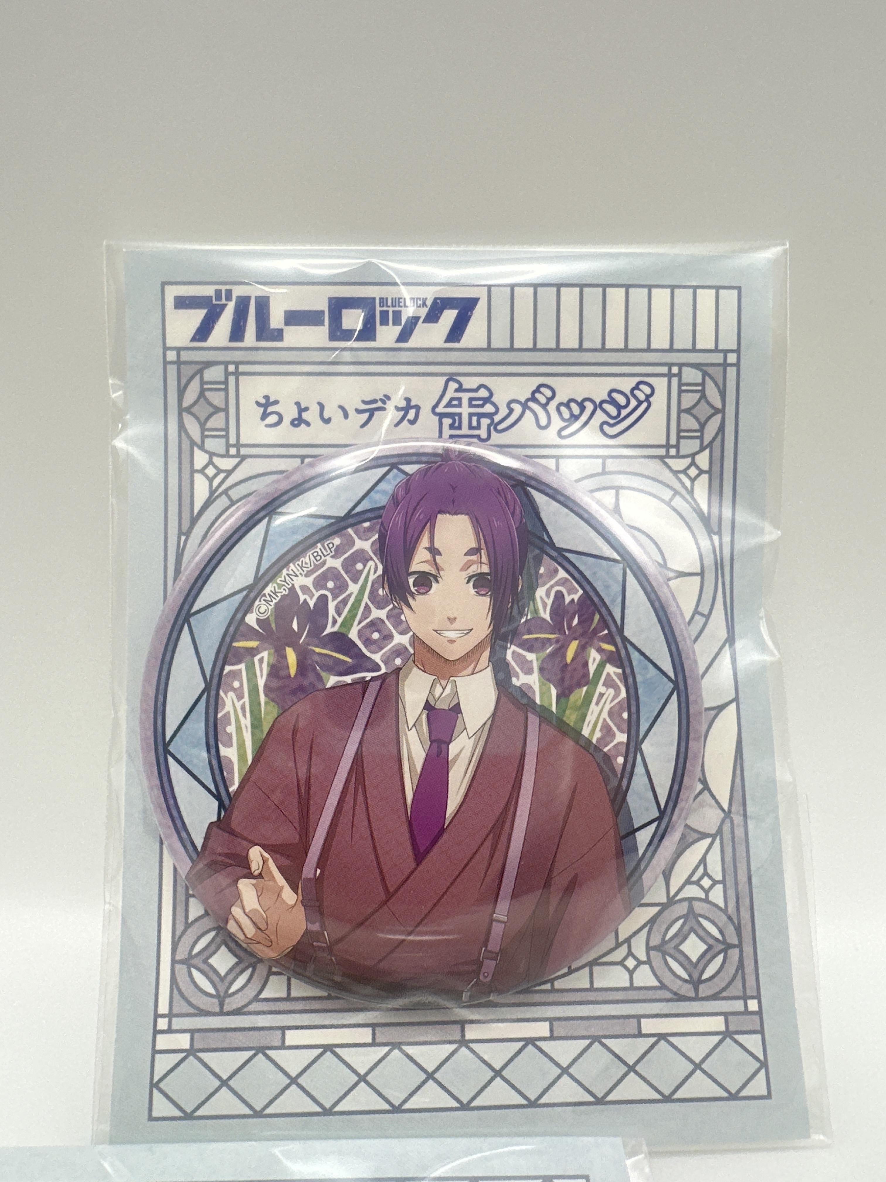 藍色監獄 御影玲王 大正浪漫 75mm襟章