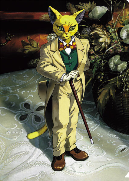 A4透明文件夾 心之谷 貓男爵