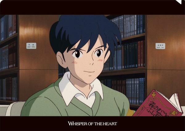 A4透明文件夾 心之谷 在圖書館的聖司