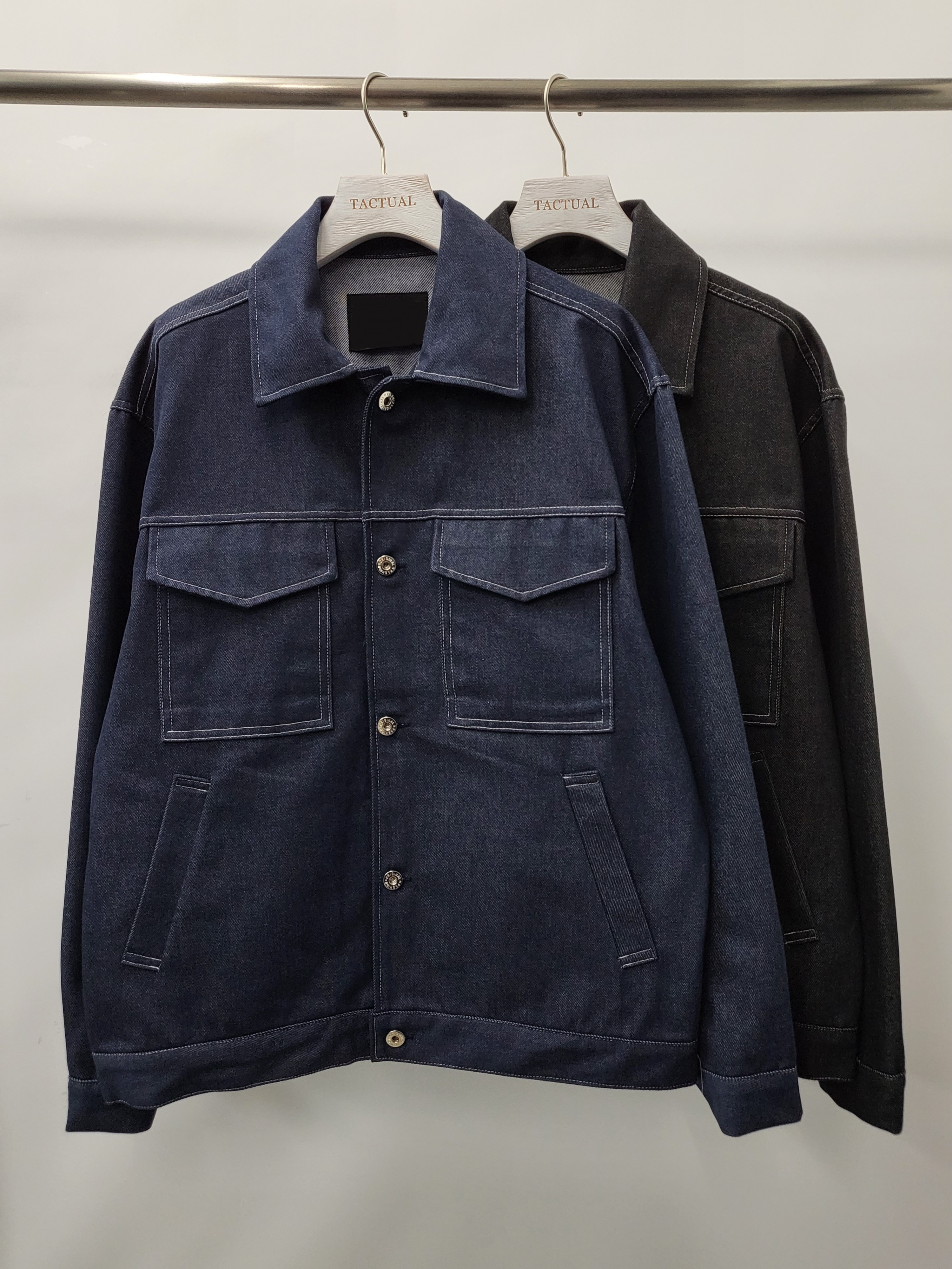 淨色牛仔褸 JK2428