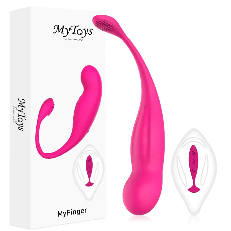 MyToys MyFinger 遙控G點陰蒂震動器 粉紅色