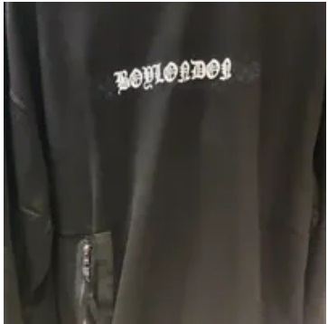 [S] BOYLONDON GRAFFITI LONG SLEEVES,BLACK/WHITE, B91MT1242U89 (SBB368)