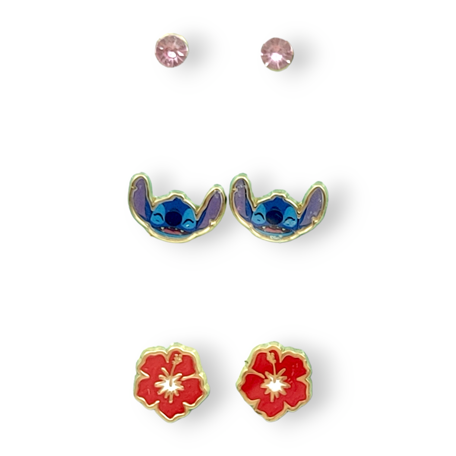 <扮嘢小魔星>史迪仔3對耳環套裝