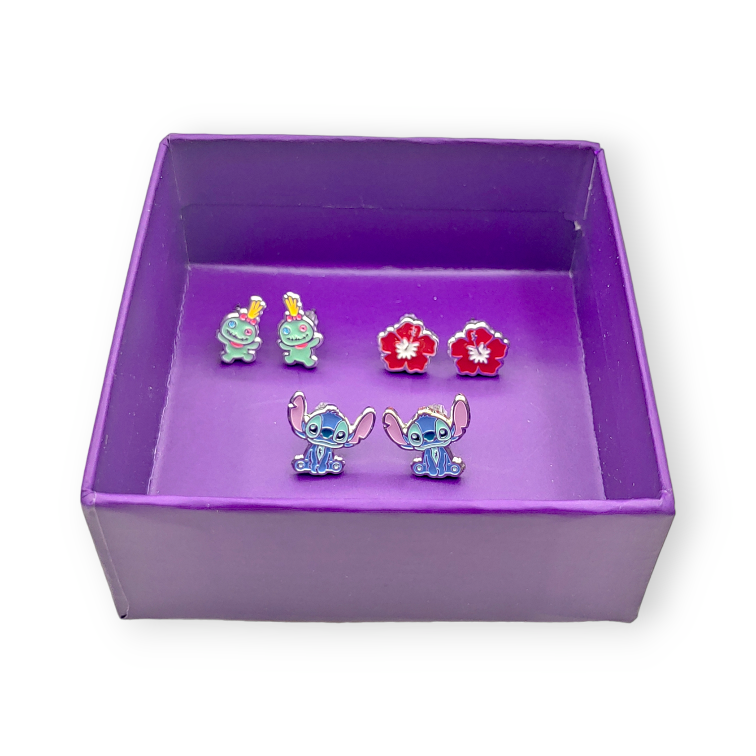 <扮嘢小魔星>史迪仔/小金/花花名貴耳環套裝