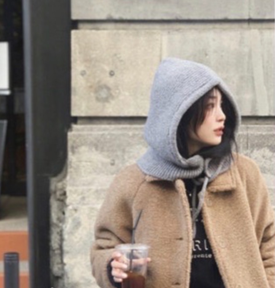 韓版拉法圍脖帽/六色/二款式