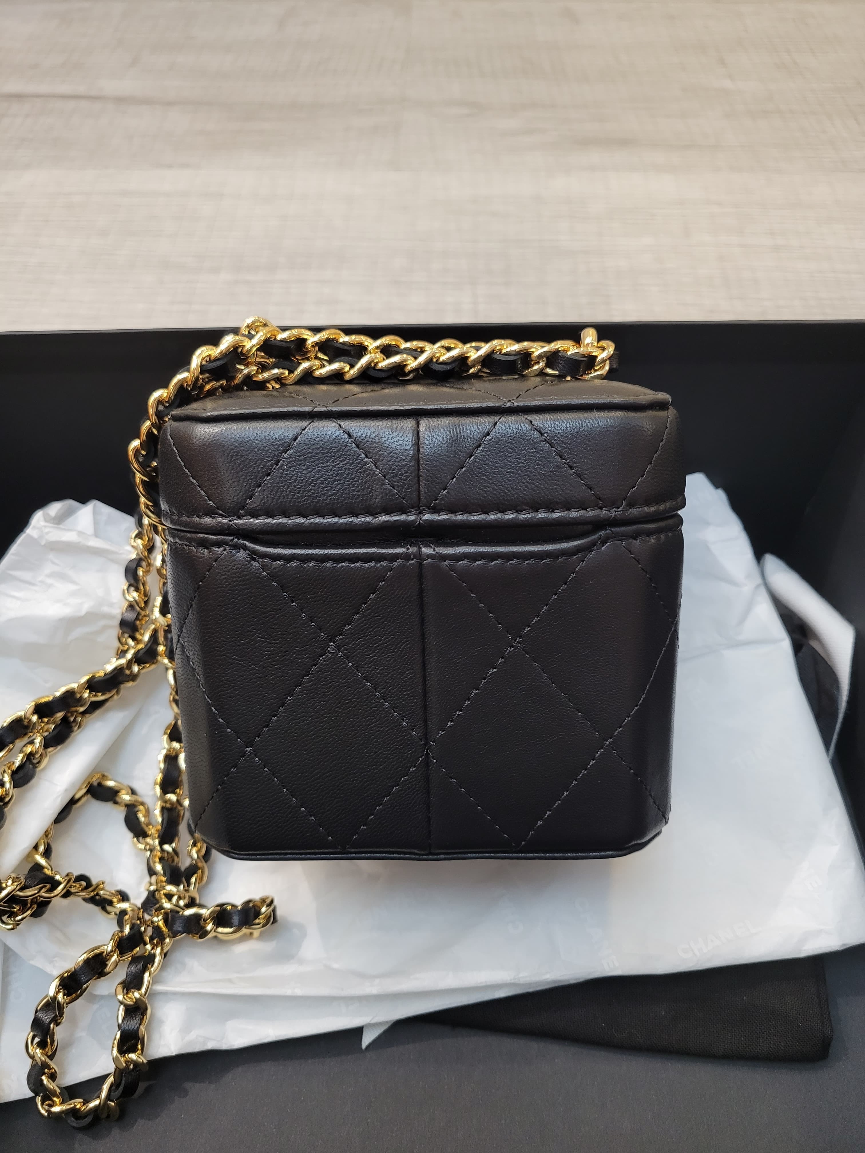 Chanel AP3459 mini 盒子 化妝盒 小盒子 唇膏盒