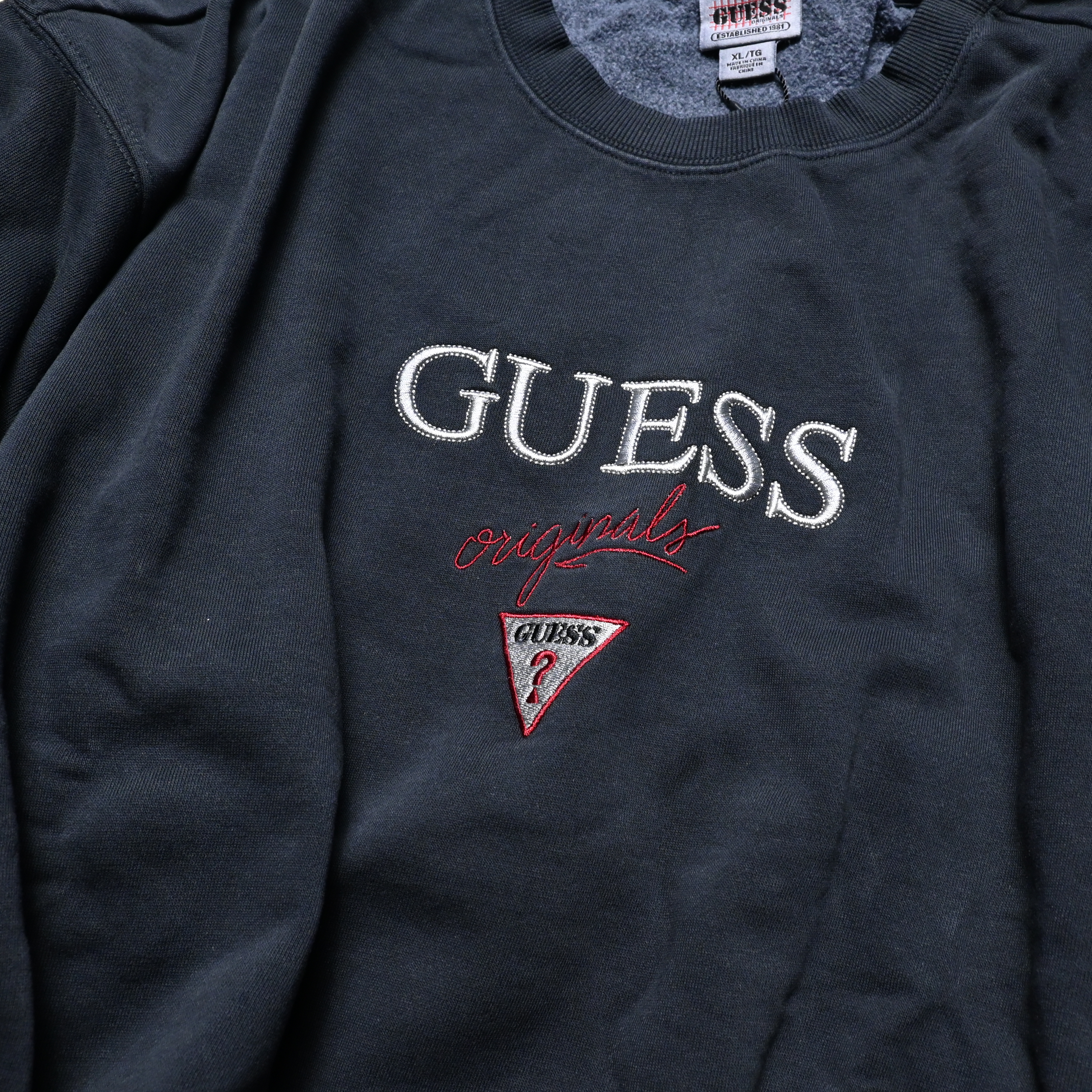 Guess JP Originals Logo Crewneck Sweat