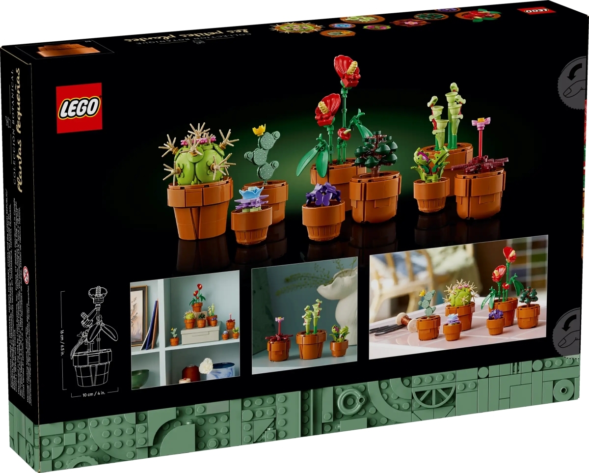 [飛米樂高積木專賣店] LEGO 10329 icons- 迷你盆栽