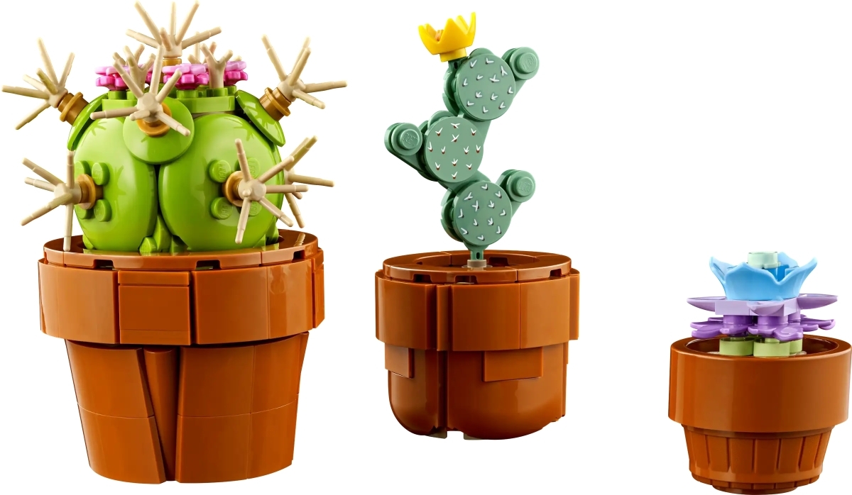 花藝植物收藏｜LEGO 10329 icons- 迷你盆栽Tiny Plants | 飛米樂高積木