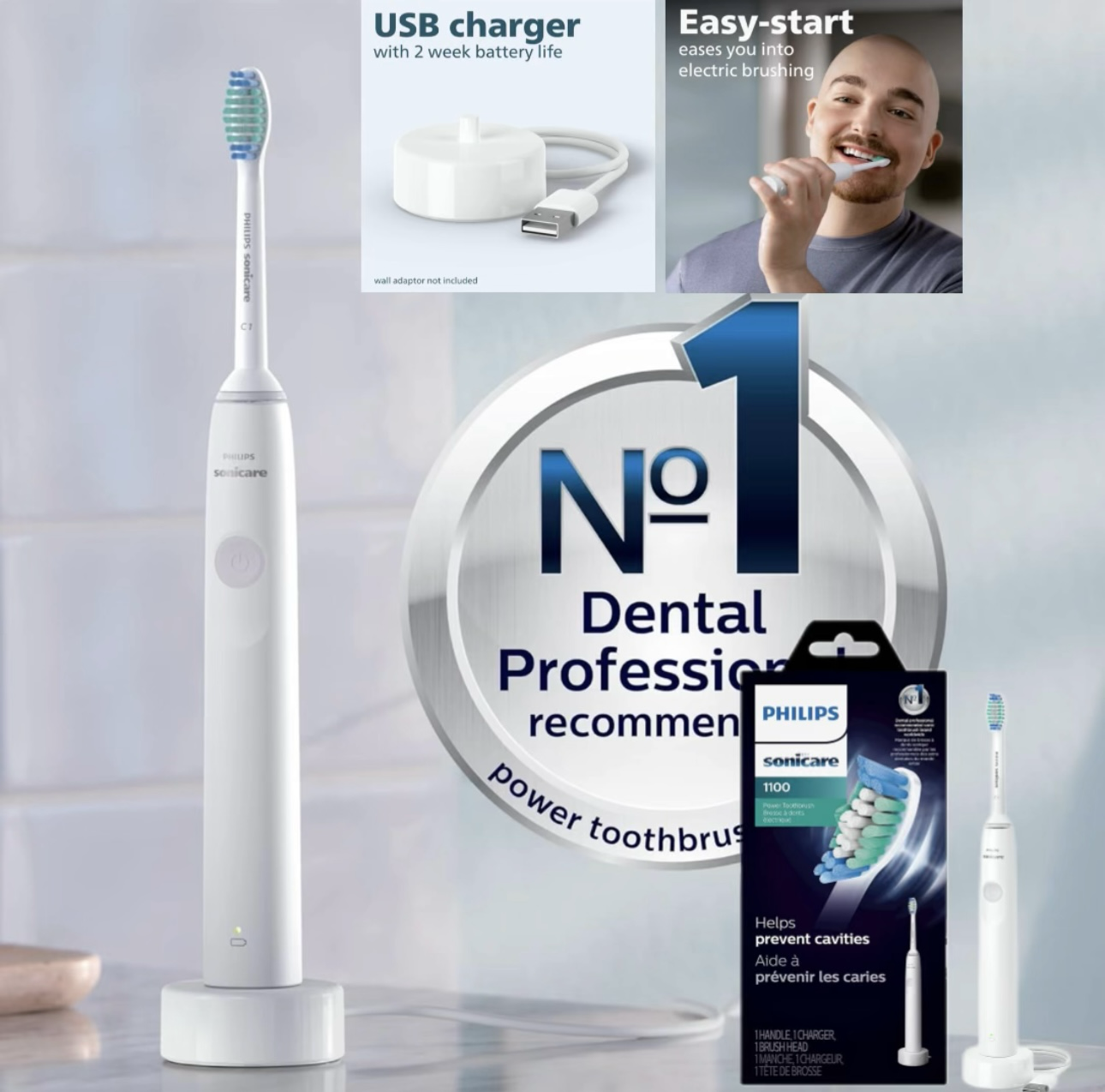 預購】Philips Sonicare Z20254 電動牙刷