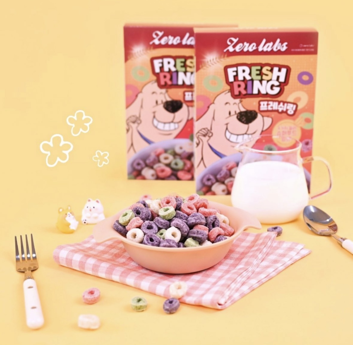 Zerolabs 蜂蜜彩虹甜果圈100g