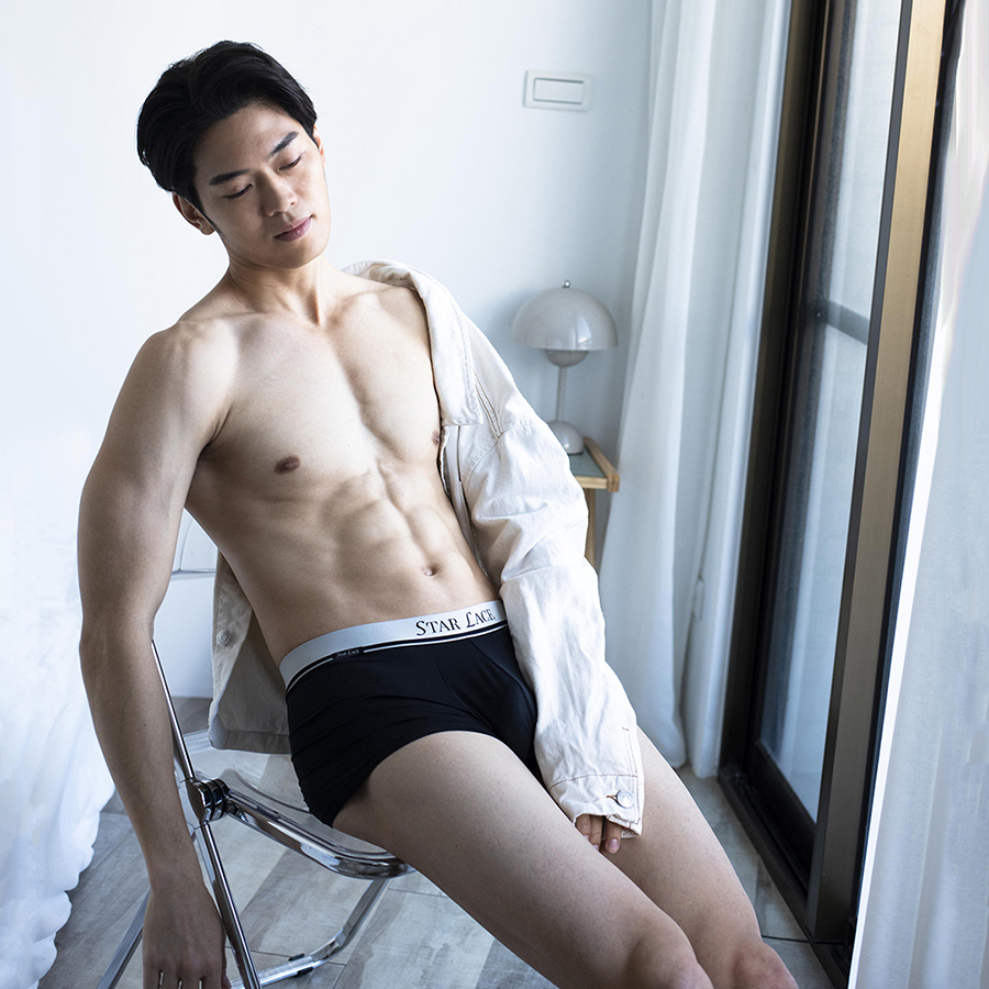 【STAR LACE】矽米子男仕低腰起能量揚內褲(男生內褲三件組)