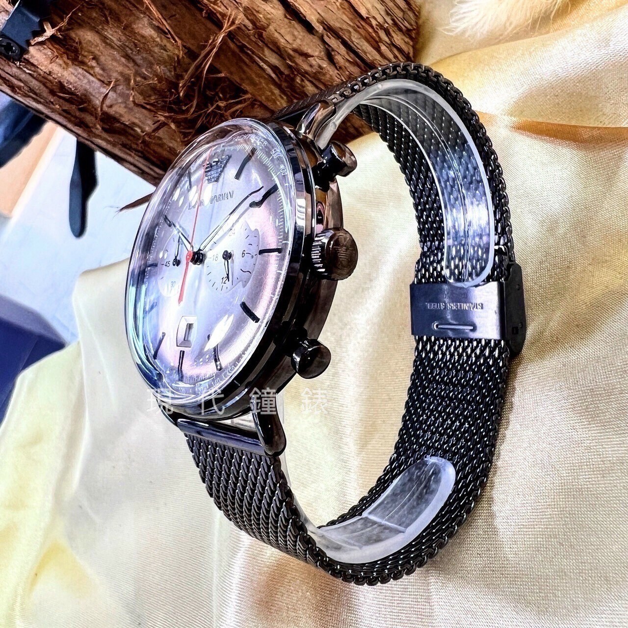 【EMPORIO ARMANI】美式飛行員經典腕錶 AR11169 43mm 現代鐘錶