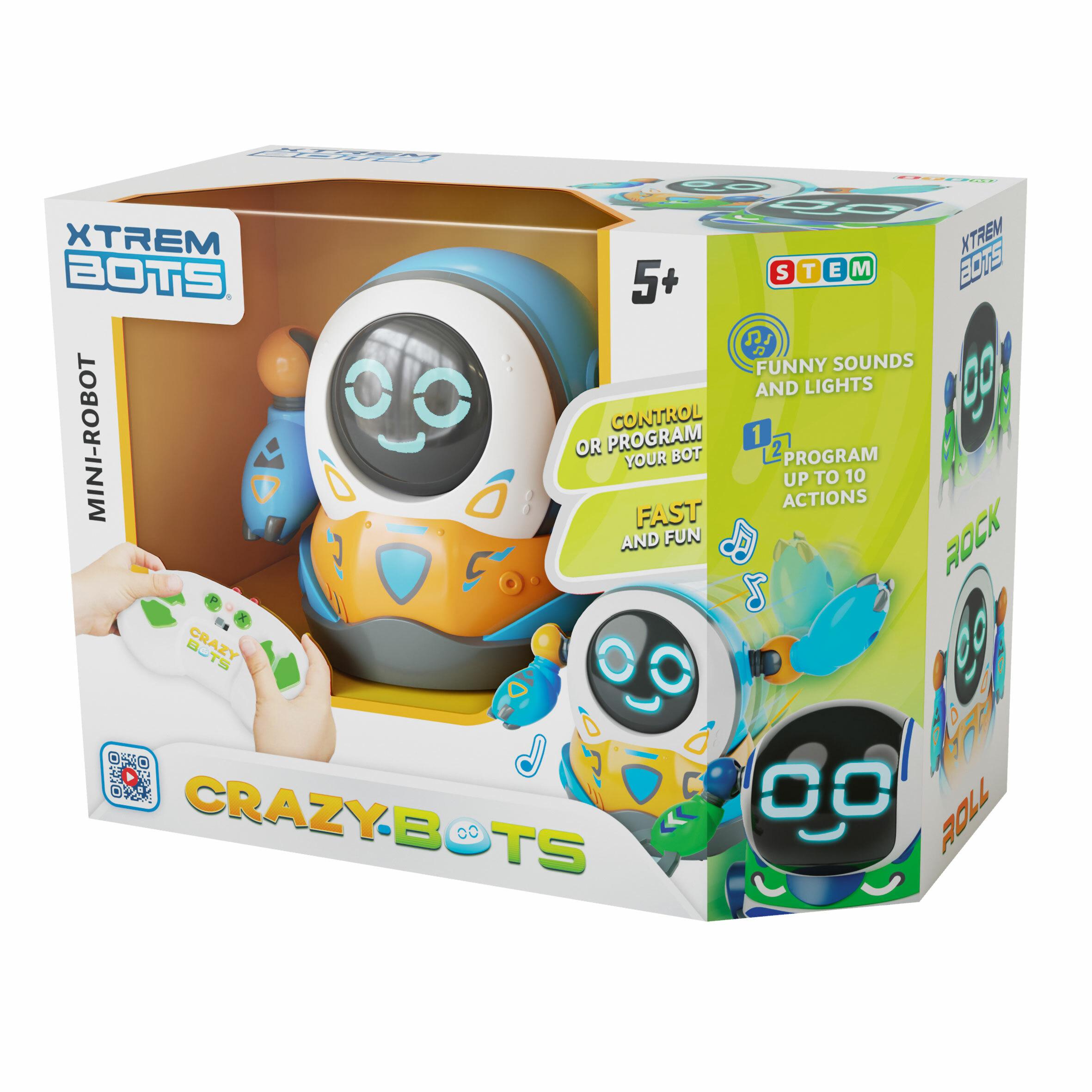 XTREM-BOTS搖控機械人系列-瘋狂機器 ROLL