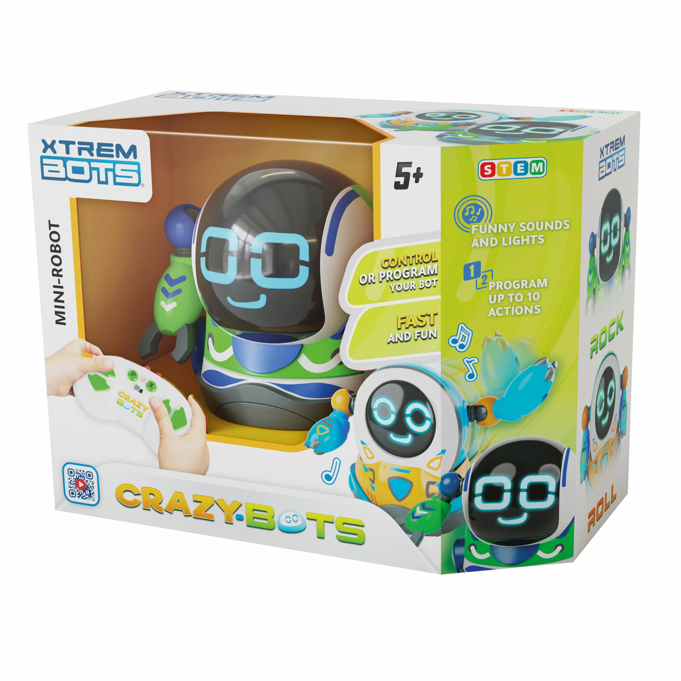 XTREM-BOTS搖控機械人系列-瘋狂機器 ROCK